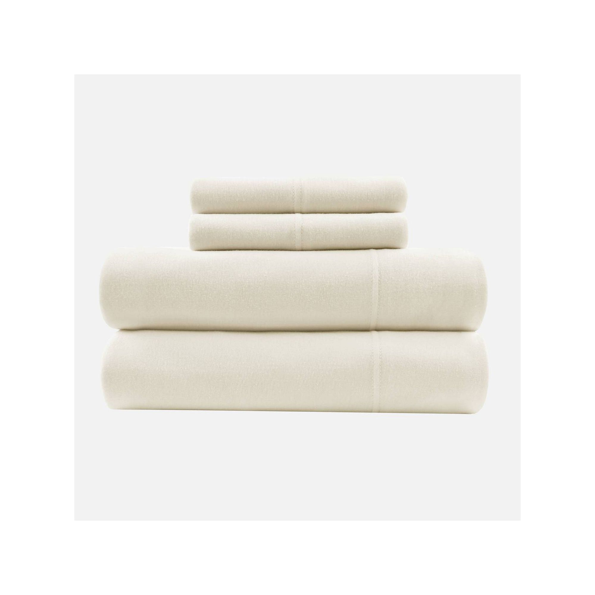 Intelligent Design Cotton Blend Jersey Knit Sheet Set, Ivory