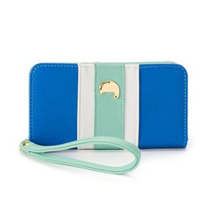 Buxton Prepster Colorblock Cell-Phone Wristlet