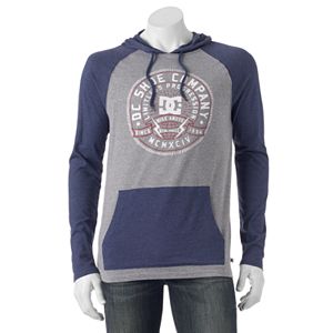 Men’s DC Shoe Co Raglan Hooded Tee