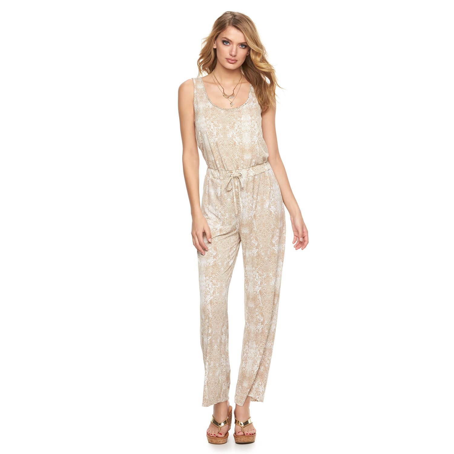 snakeskin jumpsuit new look