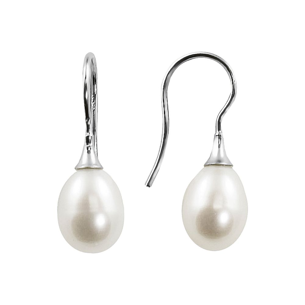 PearLustre by Imperial Sterling Silver Cultured Freshwater Pearl Single ...
