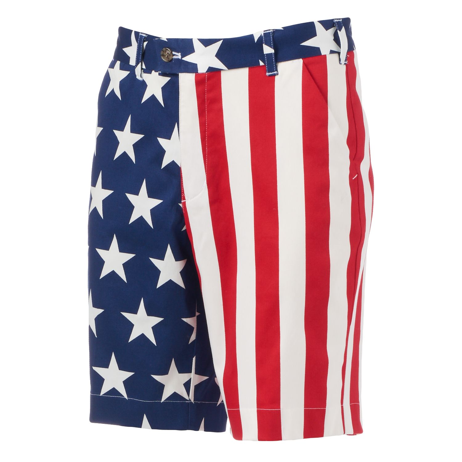 stars and stripes golf shorts