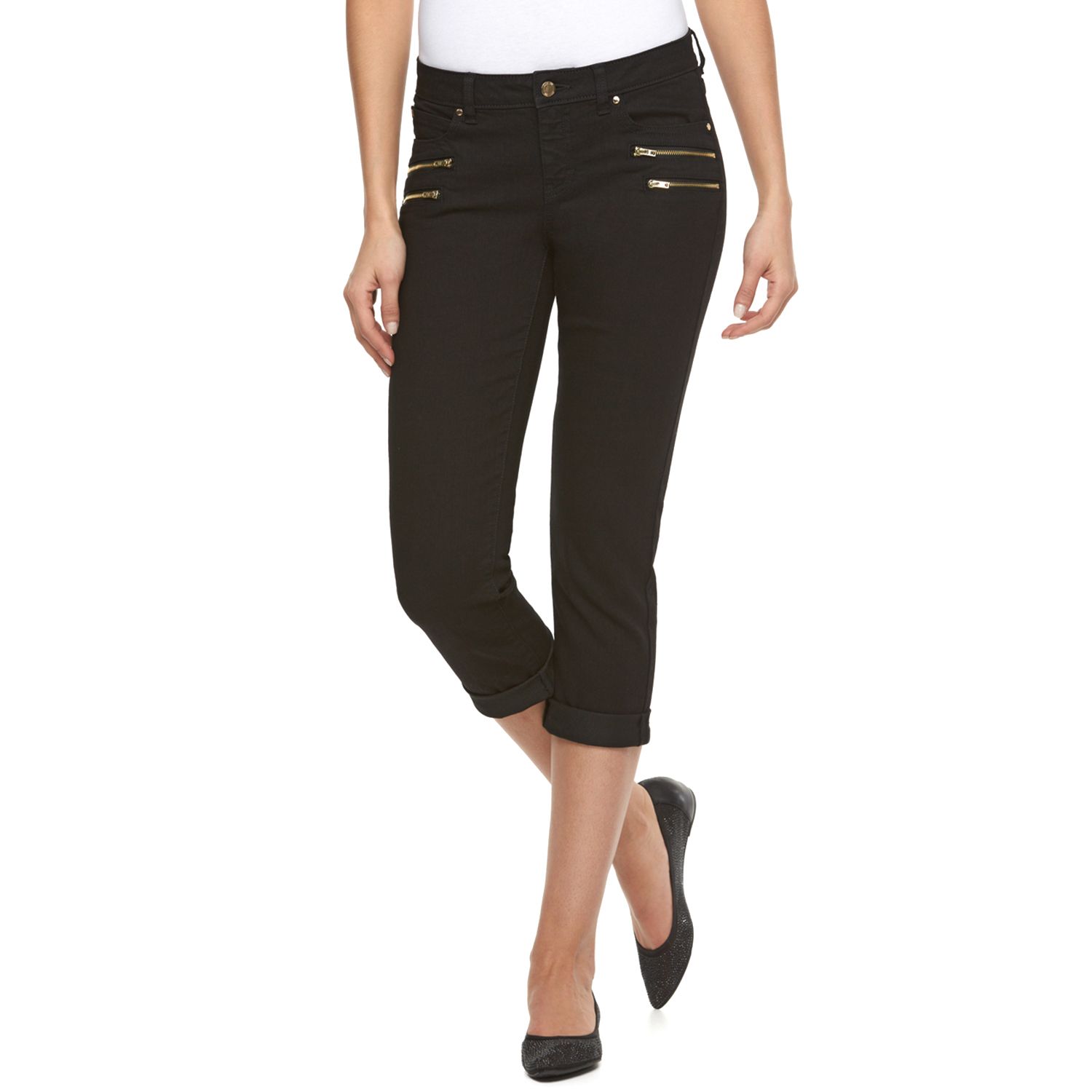 kohls capri jeans