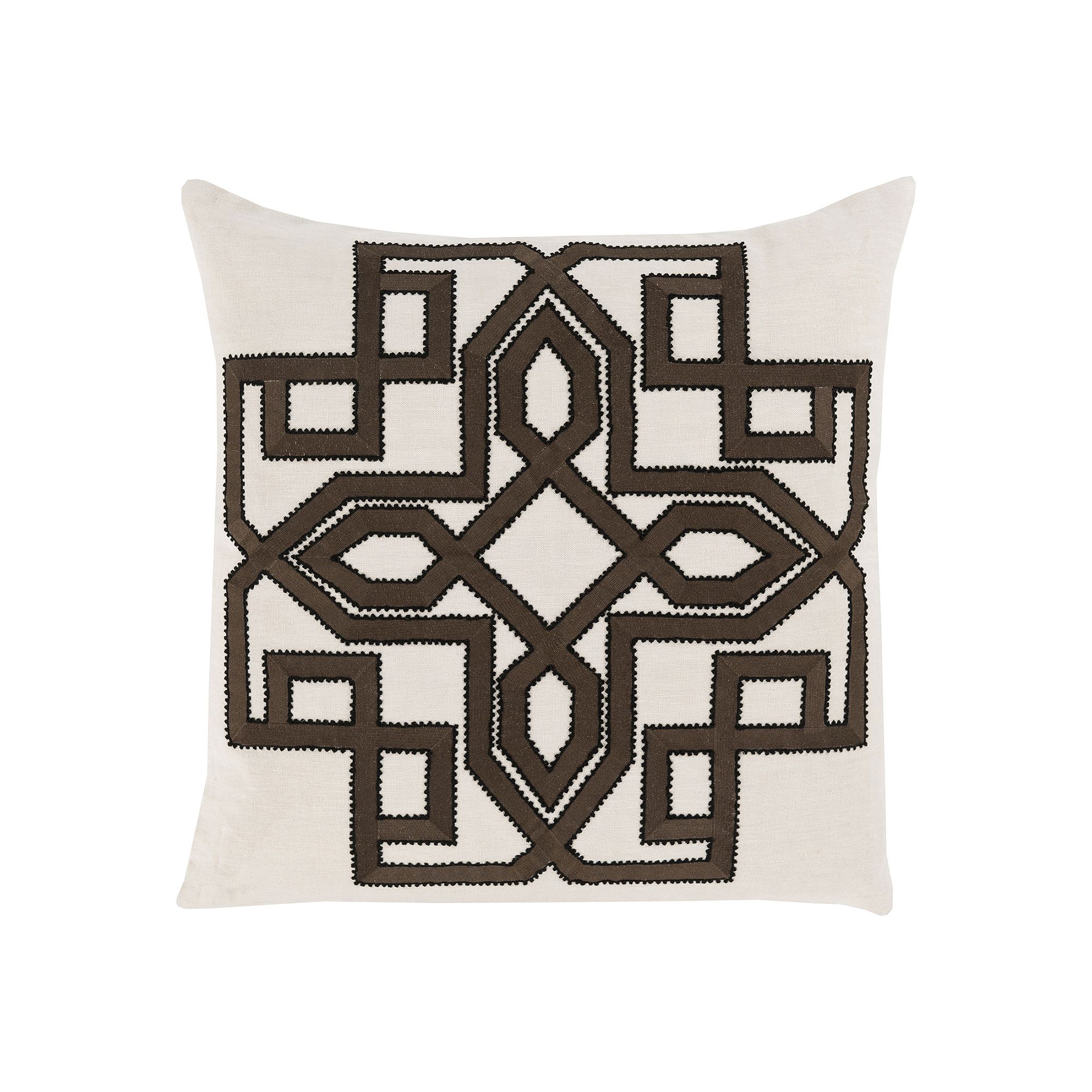 Decor 140 Catania Throw Pillow, Brown