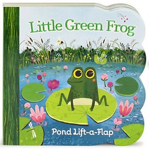 Little Green Frog: Lift-a-Flap Board Book by Cottage Door Press