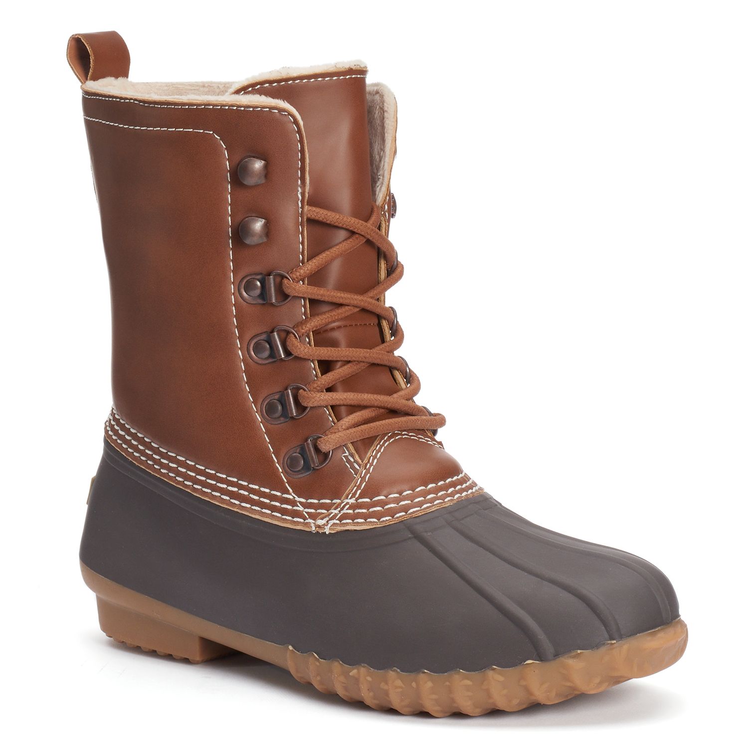 kohls duck boots