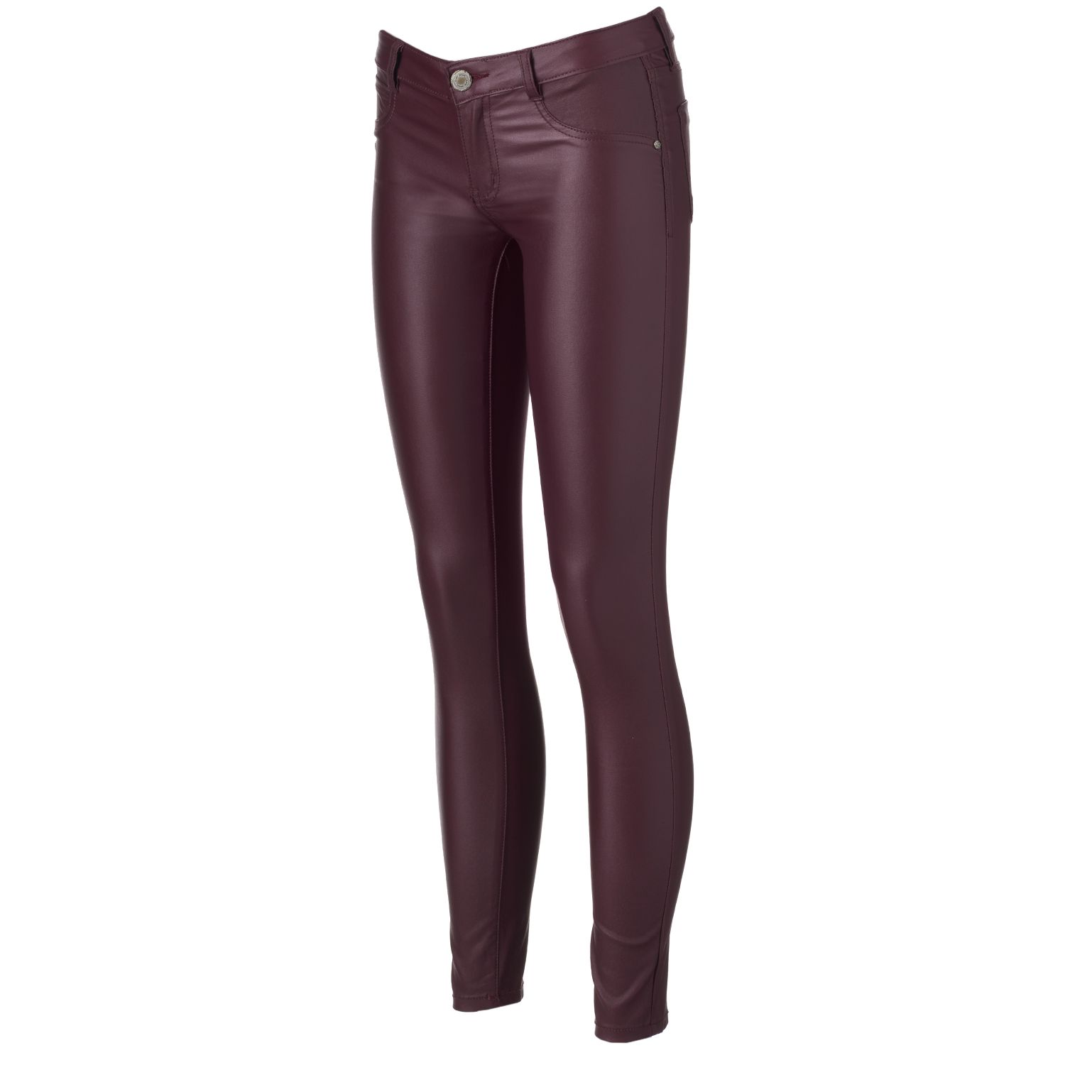 faux leather pants kohls