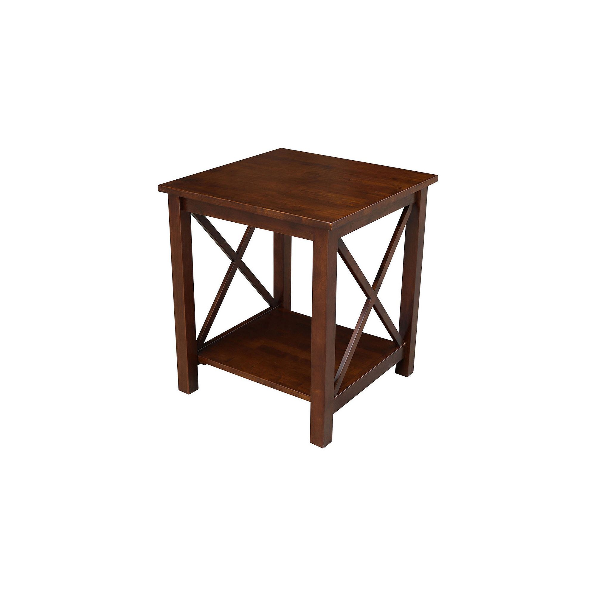 International Concepts Hampton End Table, Brown