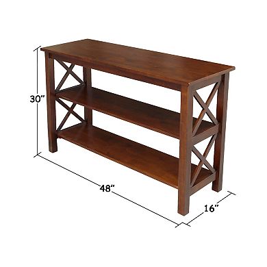 International Concepts Hampton Console Table