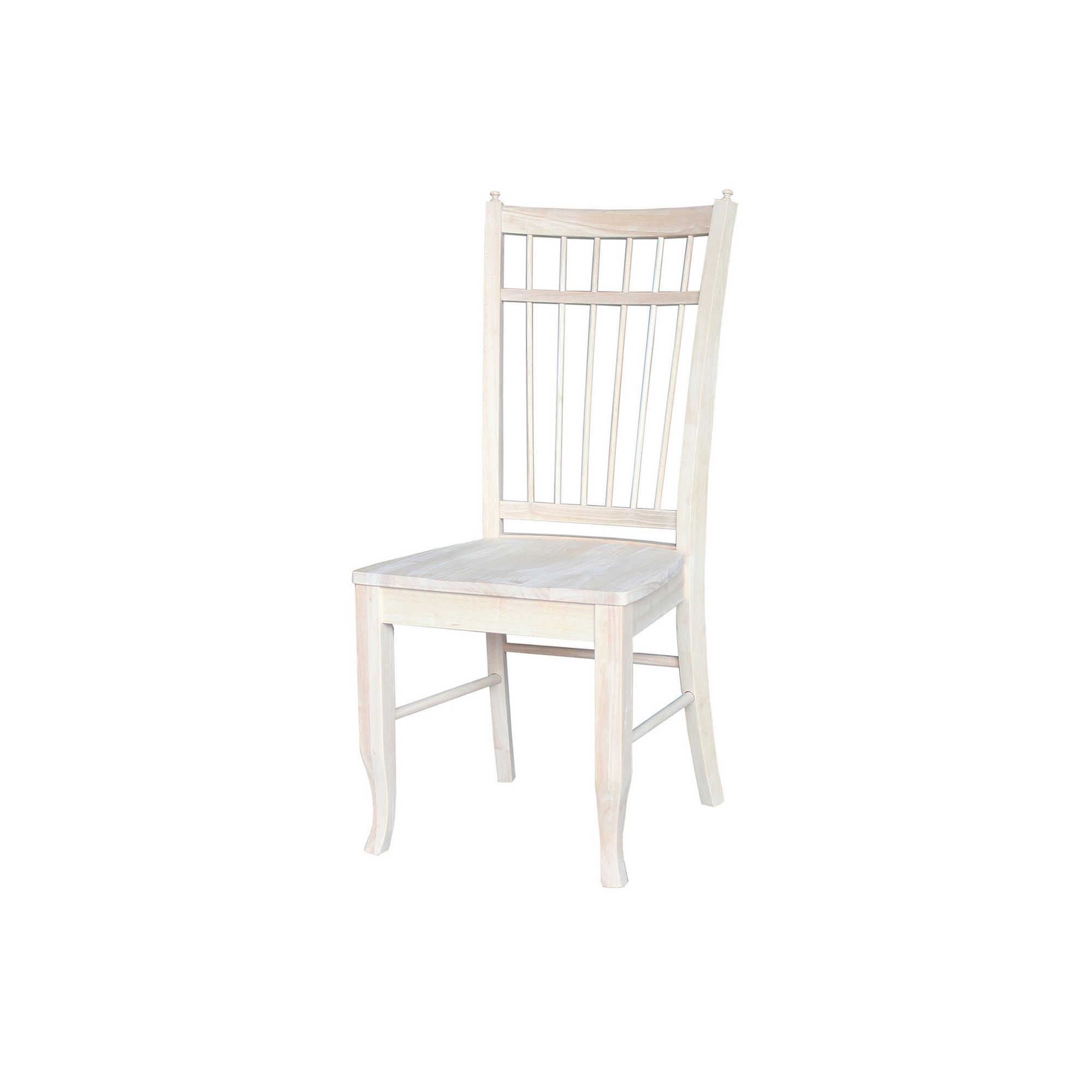International Concepts Birdcage Dining Chair 2-piece Set, Unfinished