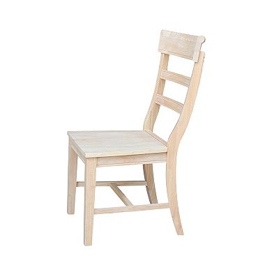 International Concepts Cosmo Mission Dining Chair 2-piece Set