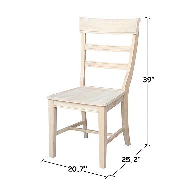 International Concepts Cosmo Mission Dining Chair 2-piece Set