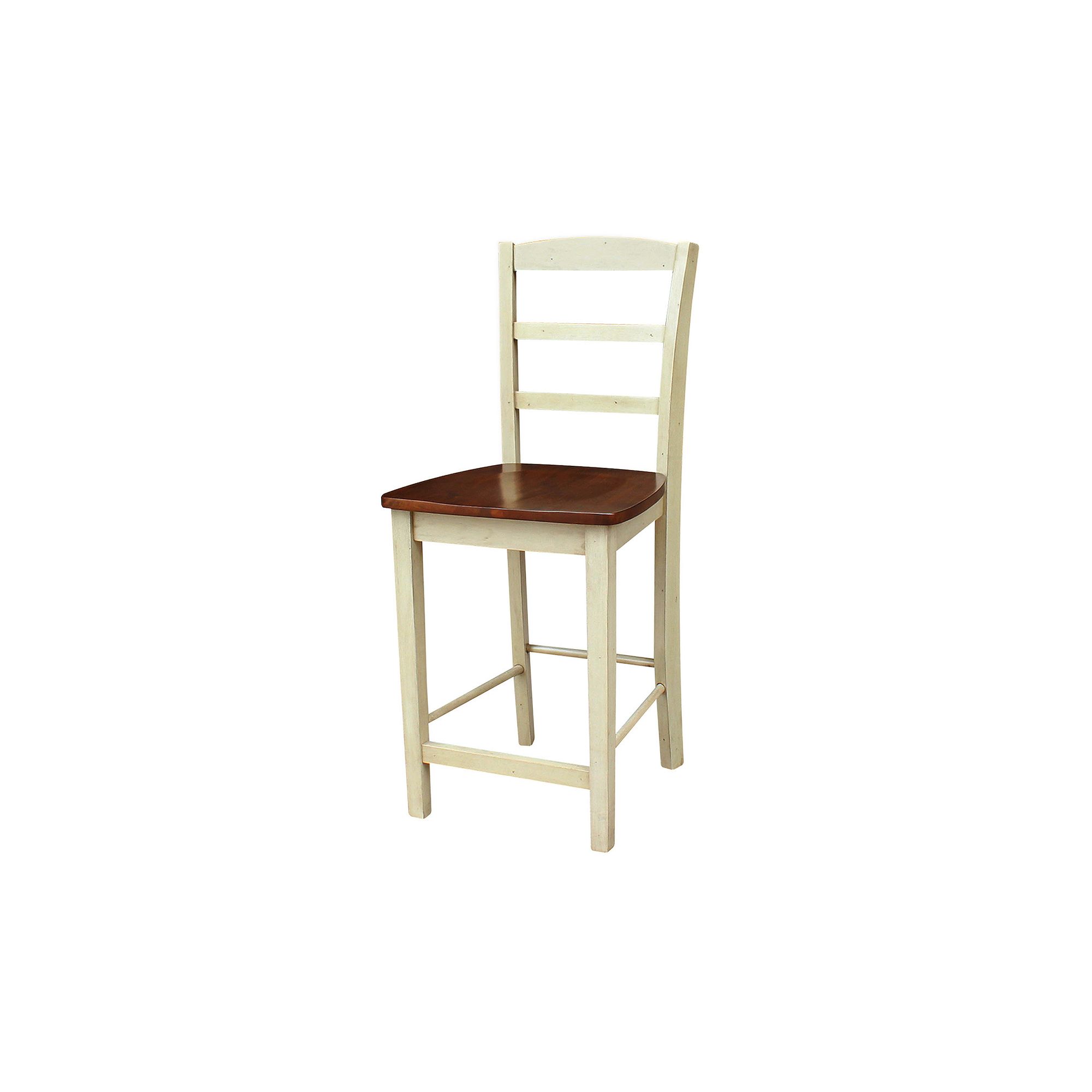 International Concepts Madrid Counter Stool, Almond Brown