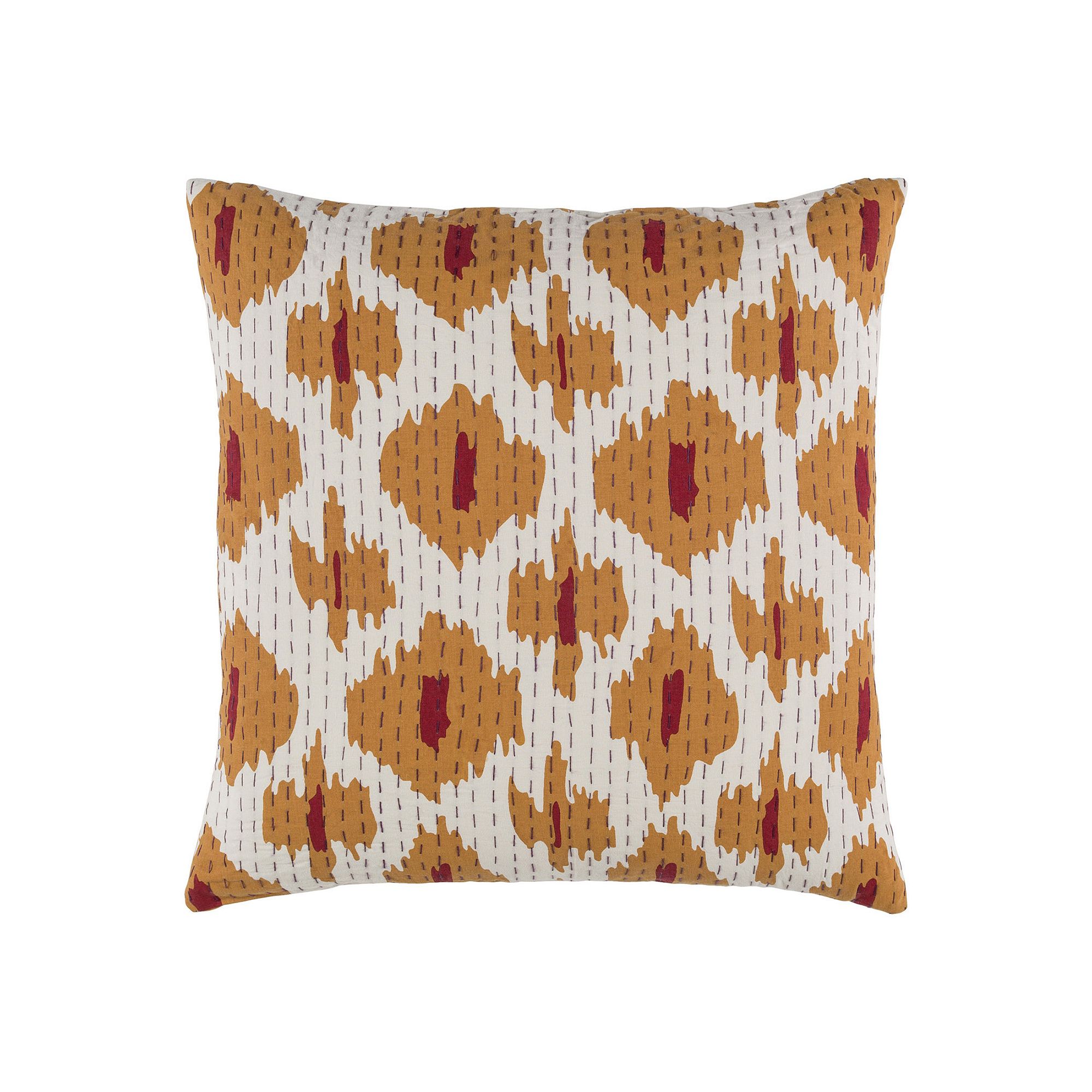 Decor 140 Nakshi Throw Pillow, Burnt Orange