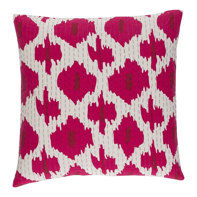 Decor 140 Nakshi Throw Pillow, Purple, 20X20