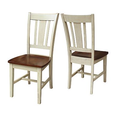 International Concepts San Remo Dining Chair 2-piece Set