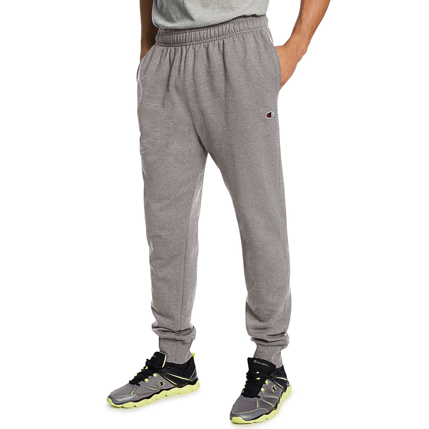 champion powerblend fleece pants