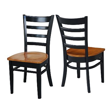 International Concepts Emily Dining Chair 2-piece Set