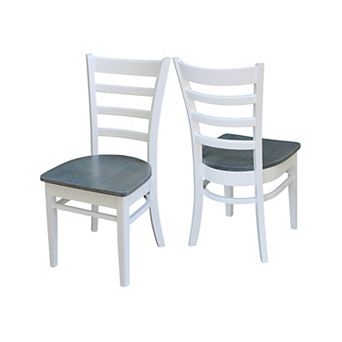 International Concepts Emily Dining Chair 2 pc Set