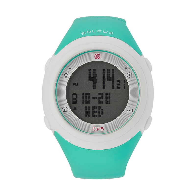 Soleus Unisex GPS Fly Digital Activity Tracker Watch, Green