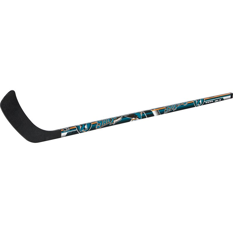 Franklin San Jose Sharks 48-Inch Right Hand Street Hockey Stick, Multicolor