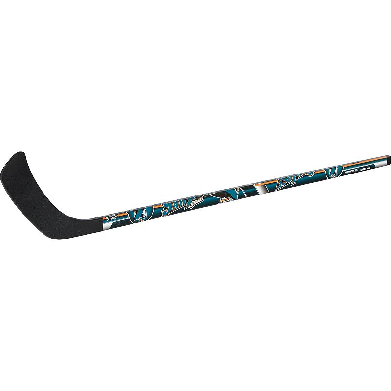 Franklin San Jose Sharks 48-Inch Right Hand Street Hockey Stick, Sks Team