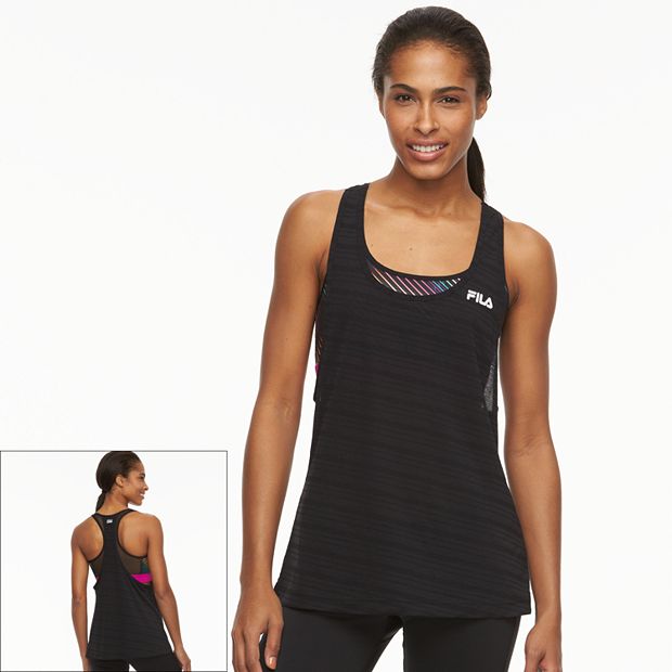 Vests FILA Woman Tank Top Black