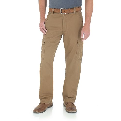 Men's Wrangler Twill Ripstop Cargo Pants