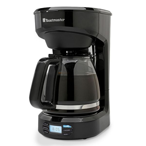 Toastmaster 12-Cup Digital Drip Coffee Maker, Stainless Steel, TM-129CM