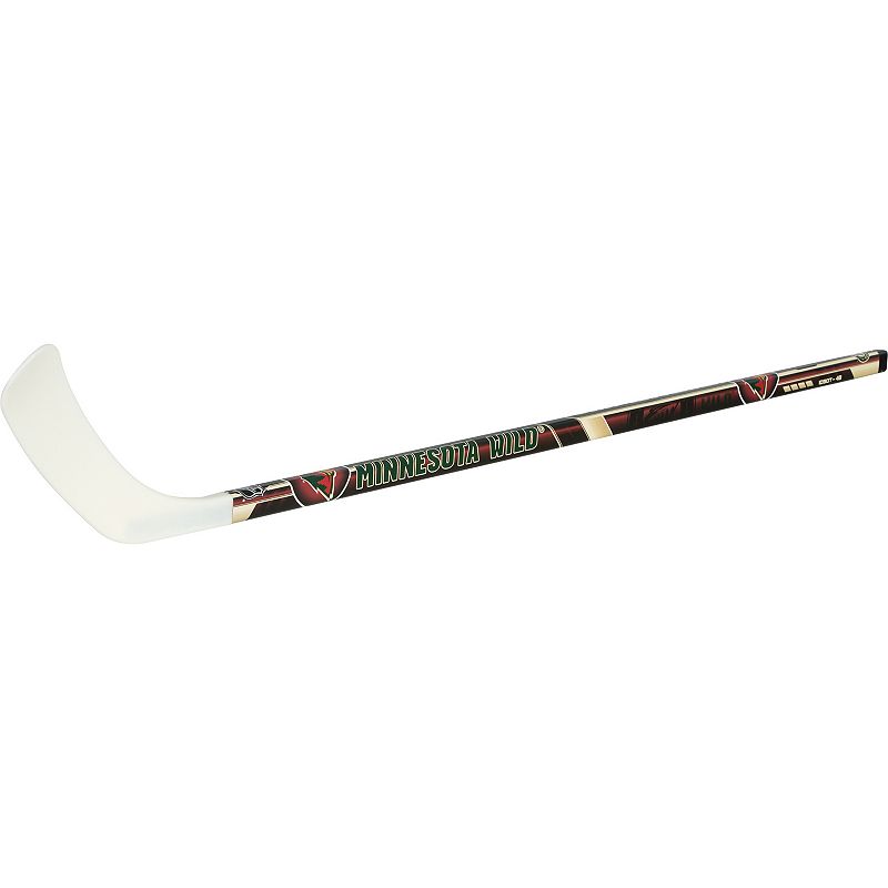Franklin Sports Minnesota Wild 48-Inch Left Hand Street Hockey Stick, Multi