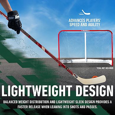 Franklin Sports Minnesota Wild 48-Inch Left Hand Street Hockey Stick