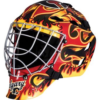 Franklin Sports Youth Calgary Flames GFM 1500 Street Hockey Goalie Face Mask