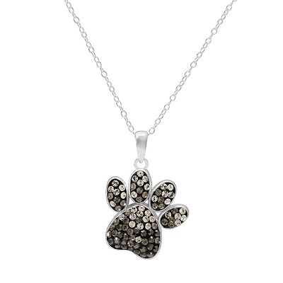 Paw print necklace kohls hot sale