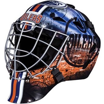 Franklin Sports Youth Edmonton Oilers GFM 1500 Street Hockey Goalie Face Mask