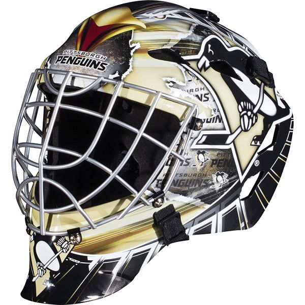 Franklin Sports Youth Pittsburgh Penguins GFM 1500 Street Hockey Goalie  Face Mask