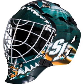 Franklin Sports Youth San Jose Sharks GFM 1500 Street Hockey Goalie Face Mask