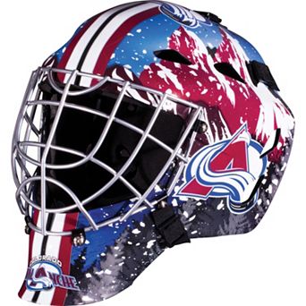 Franklin Sports Youth Colorado Avalanche GFM 1500 Street Hockey Goalie Face Mask