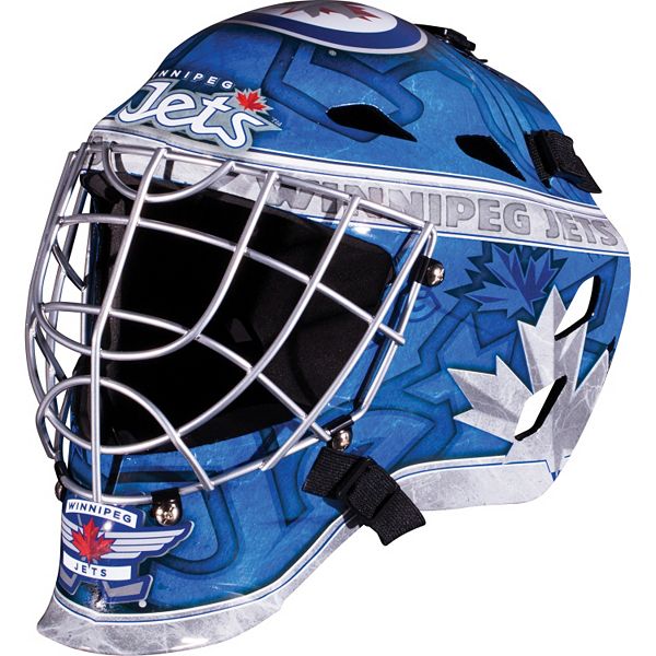 Franklin Sports Youth Winnipeg Jets Gfm 1500 Street Hockey Goalie Face Mask