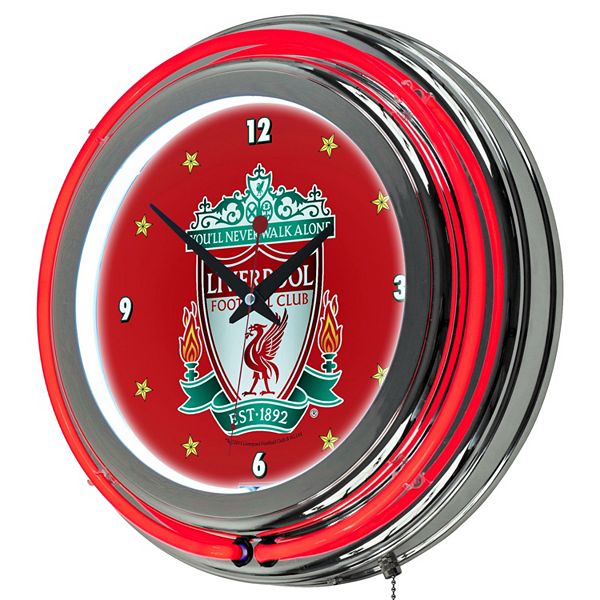 Liverpool Fc Neon Wall Clock