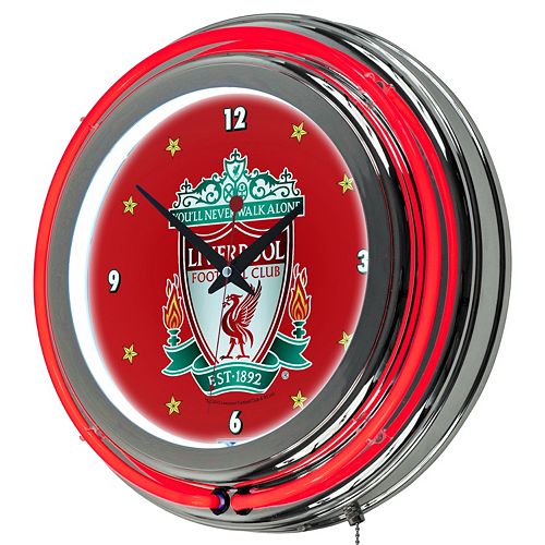 Liverpool FC Neon Wall Clock