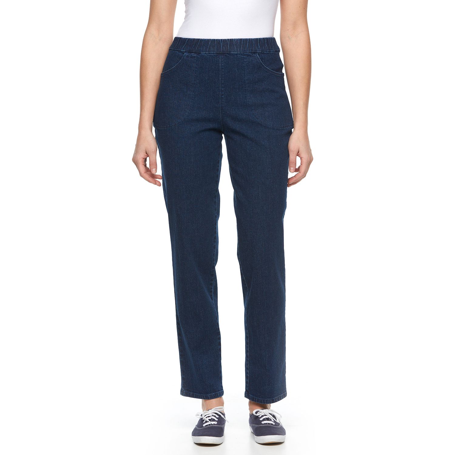 croft and barrow womens pull on jeans