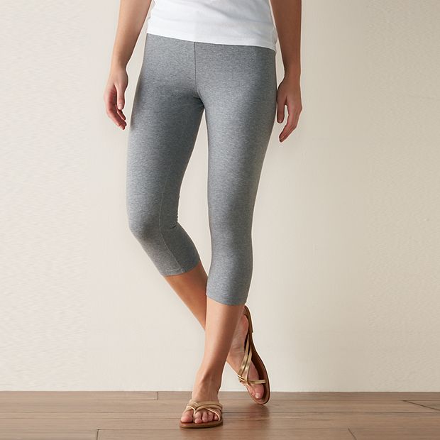 Cotton/Spandex leggings Elastic Waist – The Fashion Spot TX