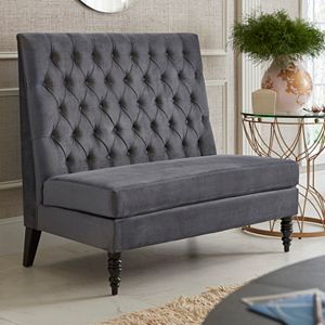 Pulaski Tucra Velvet Settee Loveseat