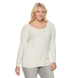 Juniors' Plus Size SO® Perfectly Soft Pullover Sweater