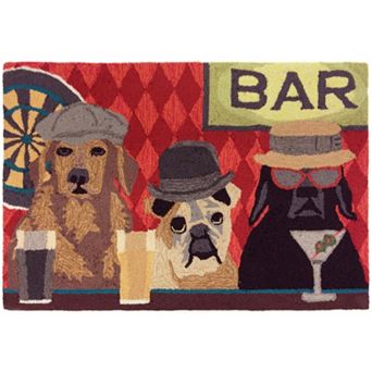 Liora Manne Frontporch Bar Patrol Indoor Outdoor Rug