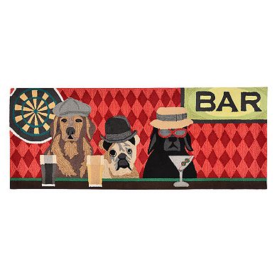 Liora Manne Frontporch Bar Patrol Indoor Outdoor Rug