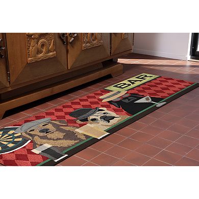 Liora Manne Frontporch Bar Patrol Indoor Outdoor Rug