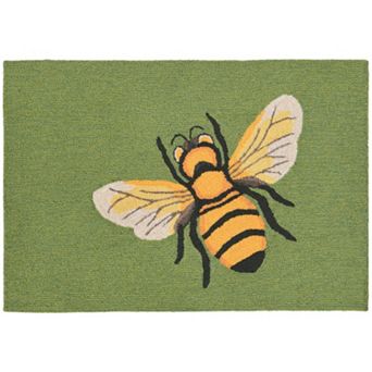 Liora Manne Frontporch Bee Indoor Outdoor Rug