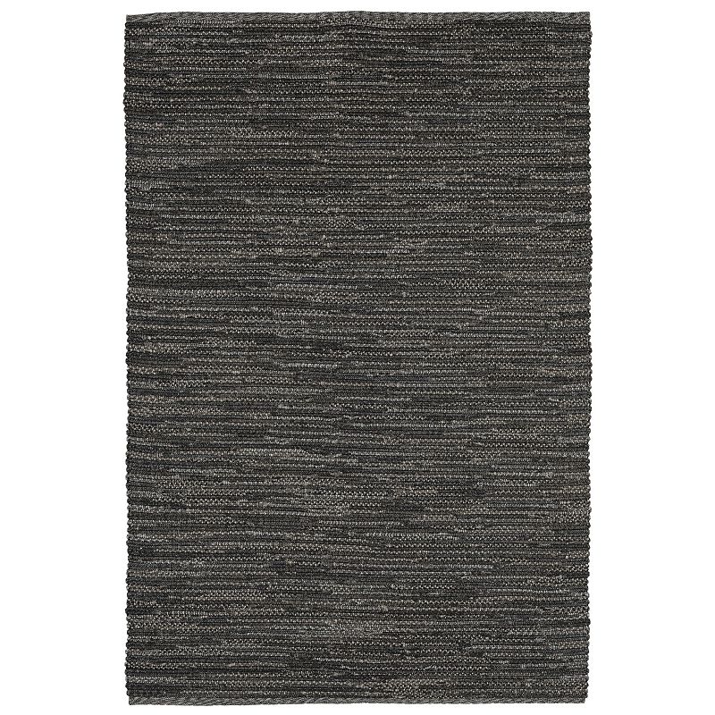 Liora Manne Sahara Plains Striped Indoor Outdoor Rug, Grey, 7.5X9.5 Ft