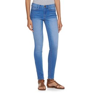 Juniors' Mudd® FLX Stretch Faded Skinny Jeans